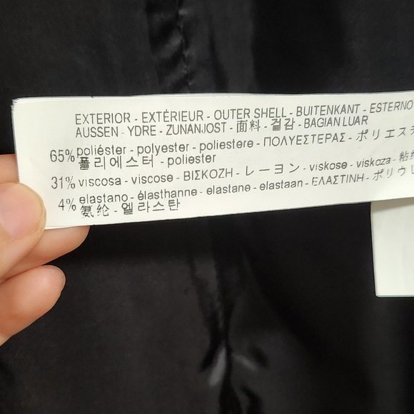 Zara Black Coat - Picture 9 of 10